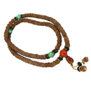 Tibetan Buddha 108 8mm Prayer Beads Necklace Bracelet Relaxation Meditation