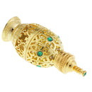 10ml Antique Perfume Battle Gold Plating Pineapple Type Essential Oil Bottle for Familiy Mother Gifts