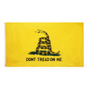 35x59inch Gadsden American Revolution Flag Gadsden State Flag Yellow Black
