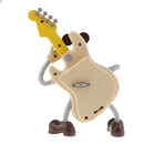 1 Piece Mini Clockwork Music Box Guitar Music Box Plastic Craft Musical Box Gift