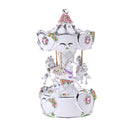 Creative Carousel Music Box w/LED Light Musical Boxes Girl Friend/ Children Kids Musical Toy Gift