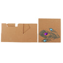 50Pcs Peacock Feather Candy Boxes Drawer Design Wedding Rhinestone Boxes