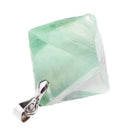 Natural Fluorite Jewelry Pendant Woman Necklace Pendant Accessory Handmade