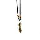 Vintage Buddhist Pendant Five Shares Vajra Pestle Pendant Necklace -.5x5.2cm