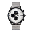 Multi-functions Fashionable Men Wrist Watch Full Steel Clock Quartz Watch