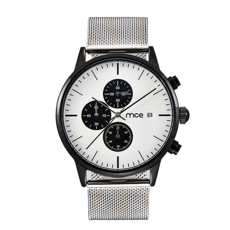 Multi-functions Fashionable Men Wrist Watch Full Steel Clock Quartz Watch