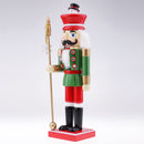 Nutcracker Wooden Snowman Head Soldier Toys Ornaments Holiday Decoration for Kids Chidren Gifts