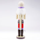 Nutcracker Wooden Santa Claus Toys Ornaments Holiday Decoration for Kids Chidren Gifts