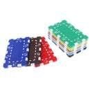 11pcs Casino Poker Clay Composite Chips Playing Cards Gambling Board Games Playing for Party KTV Club
