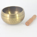 Vintage Tibetan Buddhism Hammered Singing Bowl Sound for Buddhist Meditation 12CM