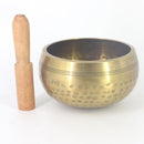 Vintage Tibetan Buddhism Hammered Singing Bowl Sound for Buddhist Meditation 12CM