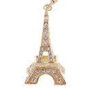 Paris Tower Rhinestone Handbag Car Purse Charm Pendants Key Chain Keyring