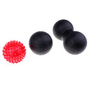 Sports Spiky Massage Ball and Peanut Ball for Yoga Workout Fitness Exercise