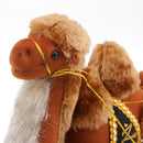 1Pcs Plush Camel Toy Creative Stuffed Camel Doll for Xmas Gift About 23cm