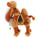 1Pcs Plush Camel Toy Creative Stuffed Camel Doll for Xmas Gift About 23cm