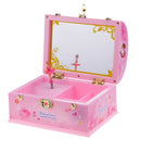 Child Wind Up Doll Rotate Music Box Treasure Chest Home Decorative Ornaments