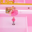 Child Wind Up Doll Rotate Music Box Treasure Chest Home Decorative Ornaments