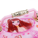 Child Wind Up Doll Rotate Music Box Treasure Chest Home Decorative Ornaments