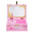 Child Wind Up Doll Rotate Music Box Treasure Chest Home Decorative Ornaments