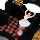 Creative Guitar Model Wind Up Music Box Jewelry Storage Case for Cafe Decor