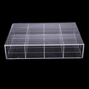 Transparent Acrylic Display Case Tray Storage Stand Holder Showcase Crafts