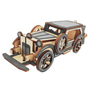 42x Kids Party Playing 3D Wood Jigsaw Puzzles Car Model Building Accessory DIY Ornaments