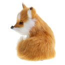 Simulation Fox Model Toy For Home Decoration Kids Birthday Gift Collection