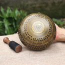 Tibetan Singing Bowl Set Hand Hammered Striker Cushion for Buddhist Meditation Yoga