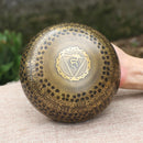 Tibetan Singing Bowl Set Hand Hammered Striker Cushion for Buddhist Meditation Yoga