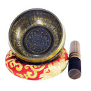 Tibetan Singing Bowl Set Wood Striker Mat Pillow Cushion for Meditation Yoga Buddhism Buddhist Gifts Home Decor Crafts