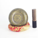 Tibetan Singing Bowl Set Wood Striker Mat Pillow Cushion for Meditation Yoga Buddhism Buddhist Gifts Home Decor Crafts