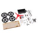 DIY Assembled RC Wind Car Model Robot Science Experiment Intelligence Puzzle
