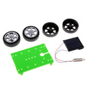 DIY Assembled RC Car Model Solar Power Car Toy Science Intelligence Puzzle