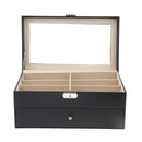 Sunglasses Organizer for Women Men Eyeglasses Eyewear Display Case Collection Glasses Storage Holder Box with 12 Slots