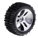 2pcs Plastic Wheel Tires Tyres for WLtoys A959 1/18 RC Buggy Car Spare Parts
