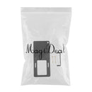 Stabilizer For GoPro 3/4/5 Phone Triaxial PTZ Mount Plate Plywood Adapter