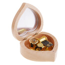 Heart Shaped Music Box Movement Wind Up Musical Mechanism Music Box DIY