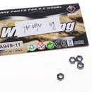 4pcs A959 A969 A979 K929 Hex Tire Ring A949-11 For Wltoys 1/18 RC Car