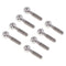 1/10 RC Nitro Car Modeles M5 Ball Head Screws 02152 8Pcs for HSP Replacement