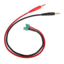 MPX Male Plug 4.0mm Banana Charge Cable Line for 1/10 Traxxas TRX-4 RC Truck