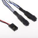 Remote Control RC Car Headlight Round Light Lamps Angel Eyes for DIY RC Car Model