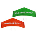 High Quality 95 x 35mm 2.4G RC Racing Boat Tail Wing Empennage For FT009-5 Replacement Green