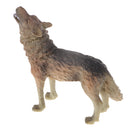 Woodlands Timber Wolf (Howling) Toy Figure - Authentic Hand Painted Model