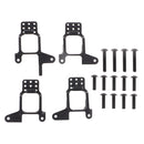 4x Black Metal Front Rear Shock Absorber Mount Bracket for 1/10 TRX4 RC Cars