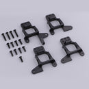 4x Black Metal Front Rear Shock Absorber Mount Bracket for 1/10 TRX4 RC Cars