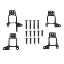 4x Black Metal Front Rear Shock Absorber Mount Bracket for 1/10 TRX4 RC Cars