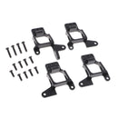 4x Black Metal Front Rear Shock Absorber Mount Bracket for 1/10 TRX4 RC Cars