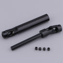 Black Steel 110-155mm CVD Drive Shaft for 1/10 Axial SCX01 RC Truck DIY Accs