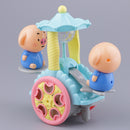 Lovely Pig Car Electric Sing Fun Sound Toy with Light for Family Set Interactive