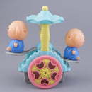 Lovely Pig Car Electric Sing Fun Sound Toy with Light for Family Set Interactive